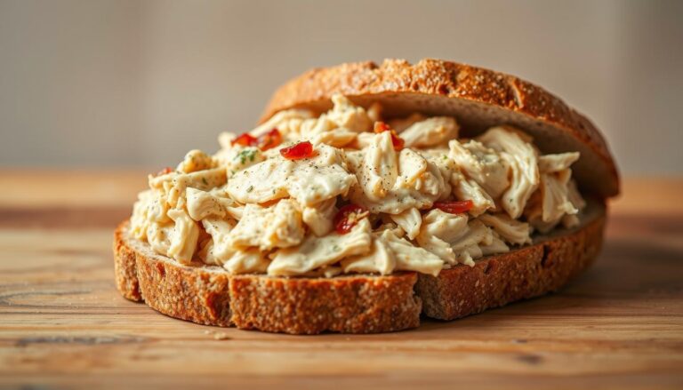Sandwich au tartinable de poulet