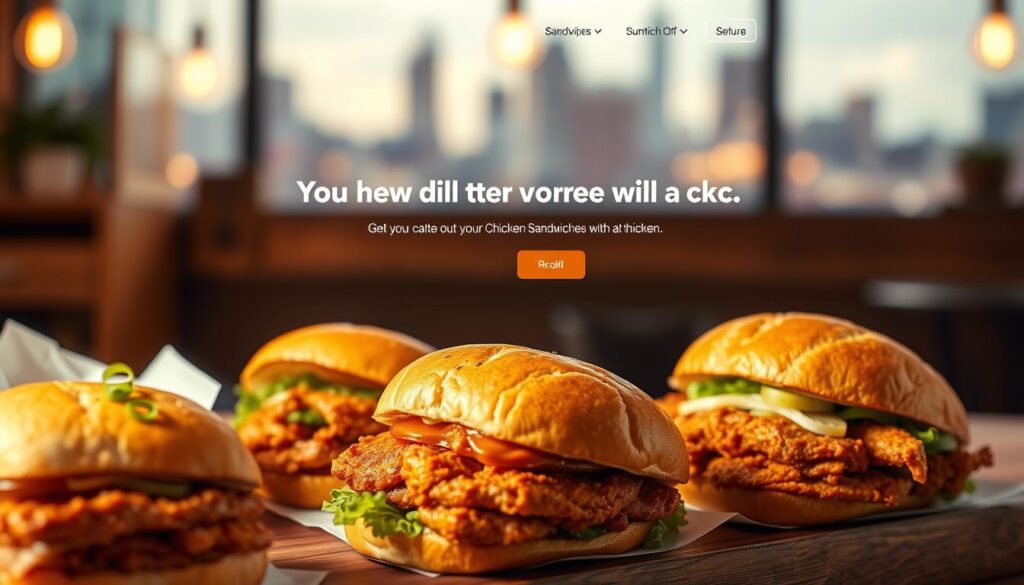 Vos Sandwichs au poulet préférés en un clic
