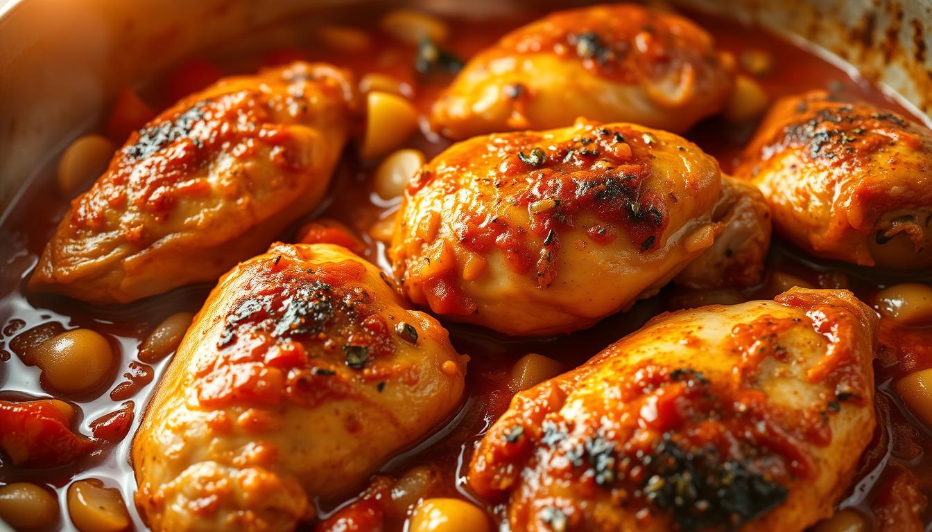 poulet basquaise
