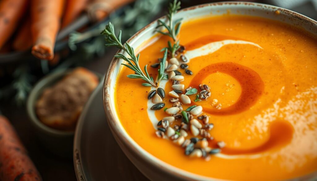 soupe carottes patate douce garniture soupe carottes patate douce garniture